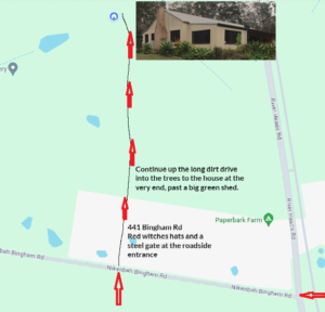 441 Bingham Rd Directions